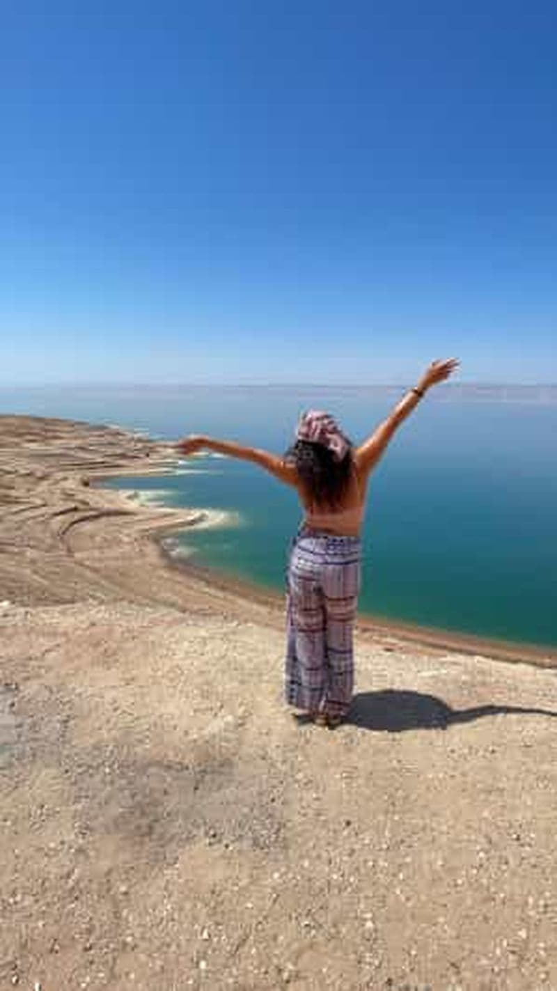 Billet Excursion d'une journée au départ d'Amman : Madaba, Mont Nebo et Mer Morte