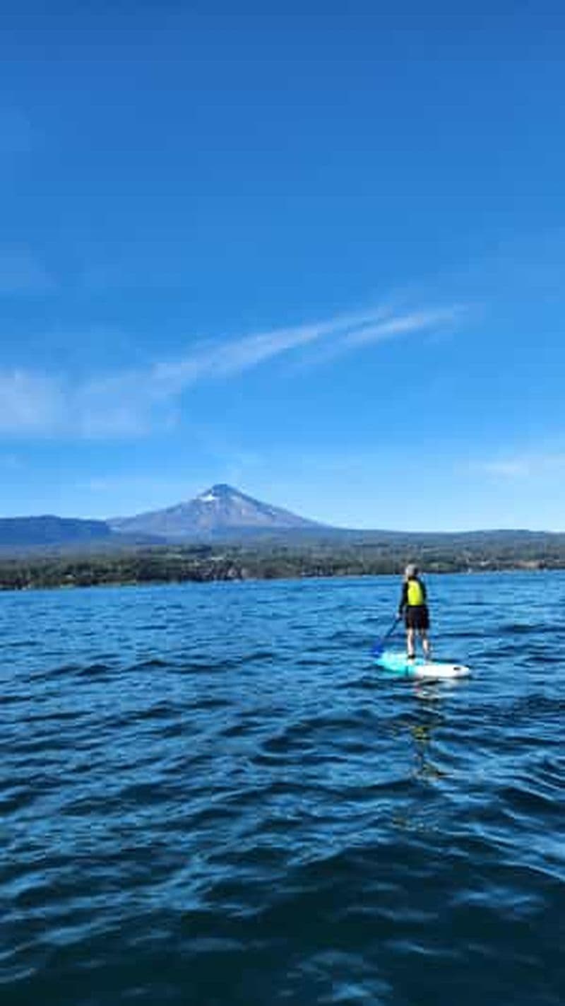 Pucon : Excursion en Stand up Paddle sur le lac Villarrica