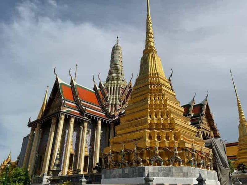 Visite à pied des 3 principaux temples royaux de Bangkok