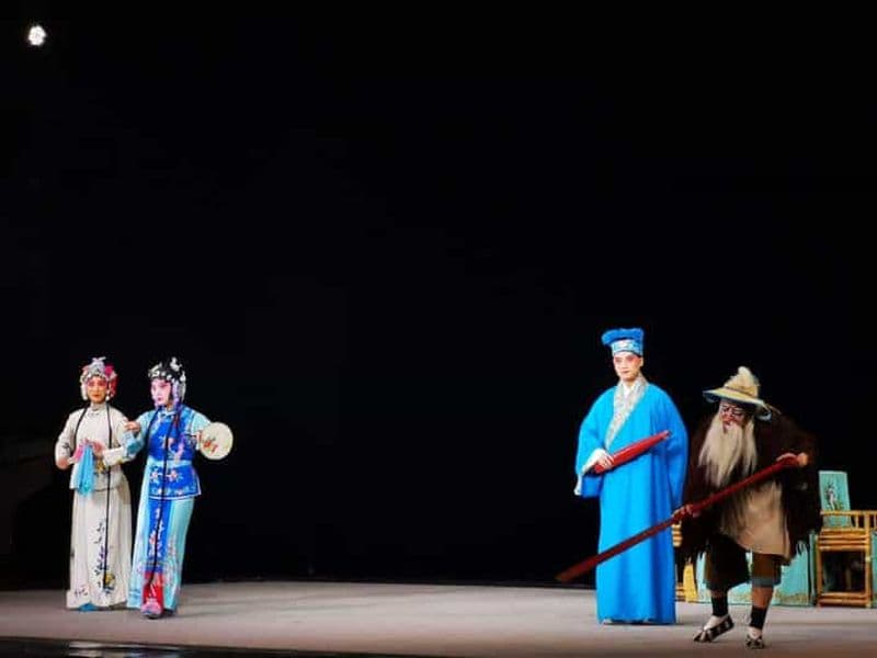 Spectacle d'opéra du Sichuan au théâtre JinJiang