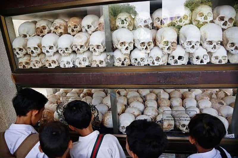 Billet Phnom Penh : visite du champ de bataille et du musée du génocide de Toul Sleng
