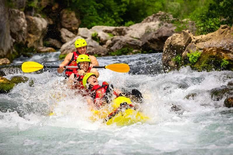 Depuis Split/Šestanovac : Rafting en eaux vives sur la rivière Cetina