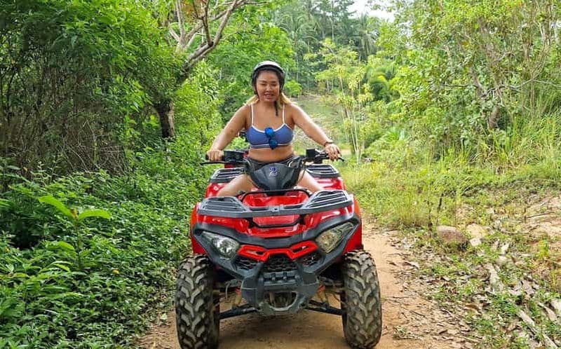 Koh Pha Ngan : Adrénaline : tour quad en jungle