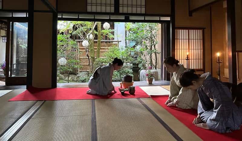 Billet Kyoto : kimonos et cérémonie du thé dans un bien culturel