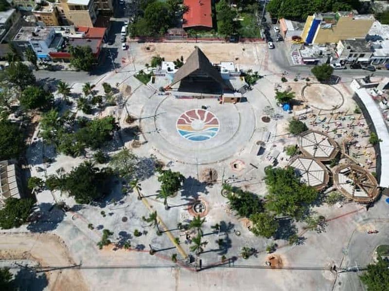 Visite à pied du centre-ville de Cancun en soirée