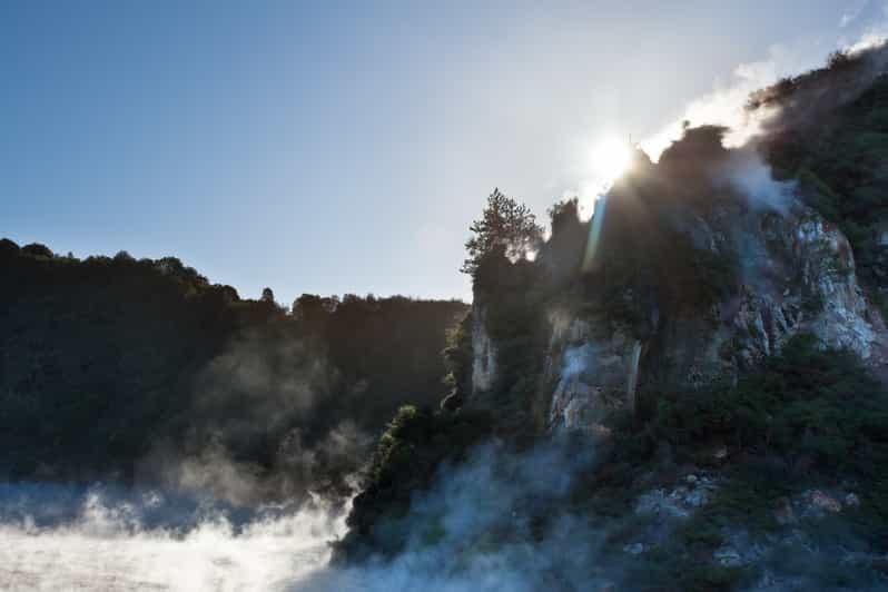 Billet Au départ de Rotorua : excursion matinale écologique et thermale à Wai O Tapu et Waimangu