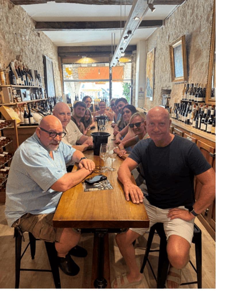 Dégustation de vin locaux