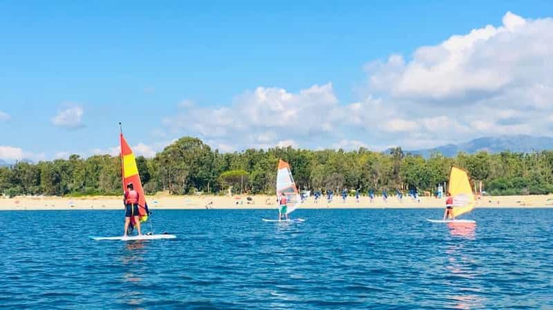 Bari Sardo : cours de windsurf de base