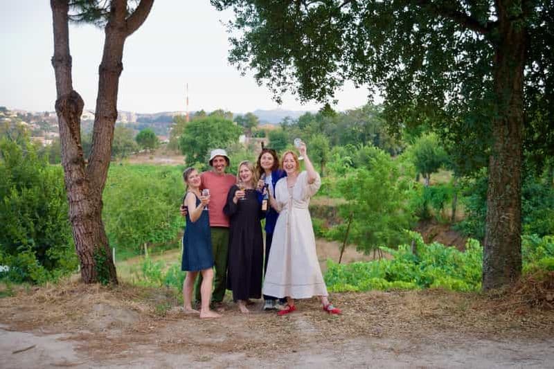 Billet Wine & Food at a Organic Vineyard in Vinhos Verdes Region