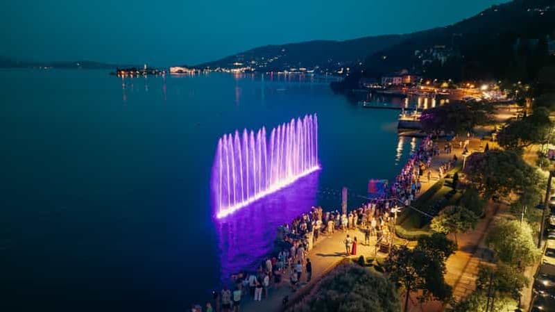 Croisière en bateau sous les étoiles, Baveno et Feriolo by night
