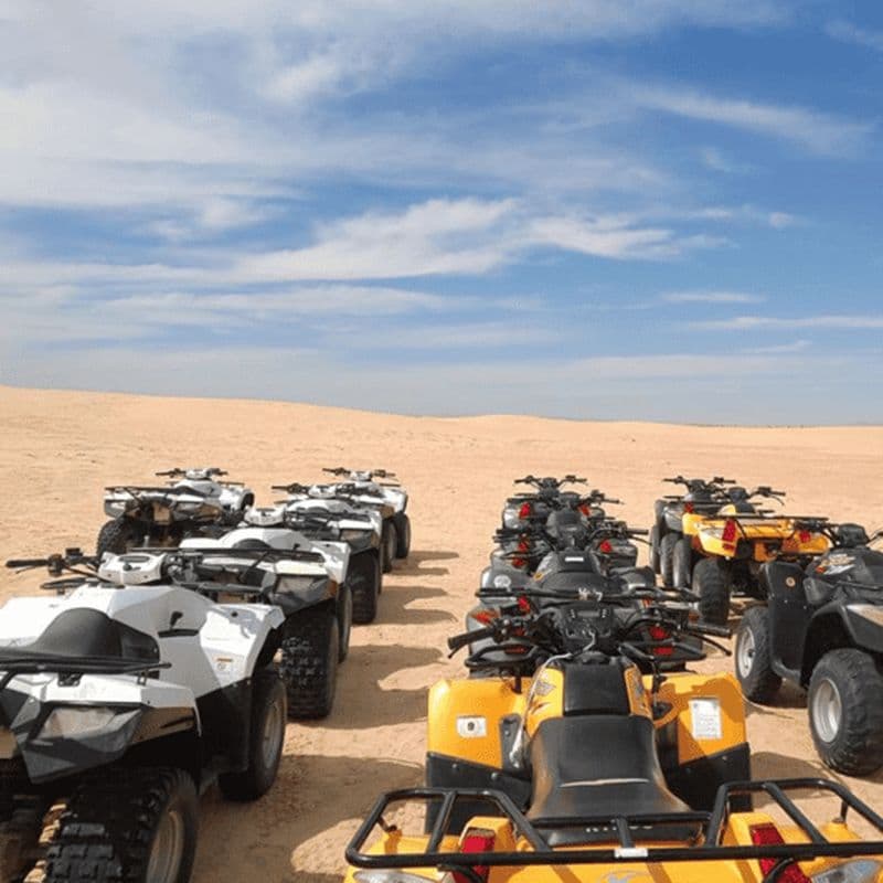 Au départ de Tozeur : 2 heures de quad dans le désert