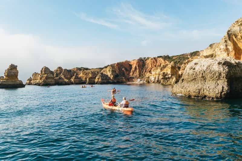 Au départ de Lagos : explorez les grottes marines de Ponta da Piedade en kayak