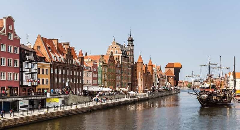 Gdansk : Visite guidée à pied avec audioguide