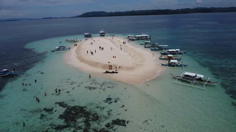 Billet Visite de 3 îles de Siargao (Daku, Naked, Guyam) avec drone