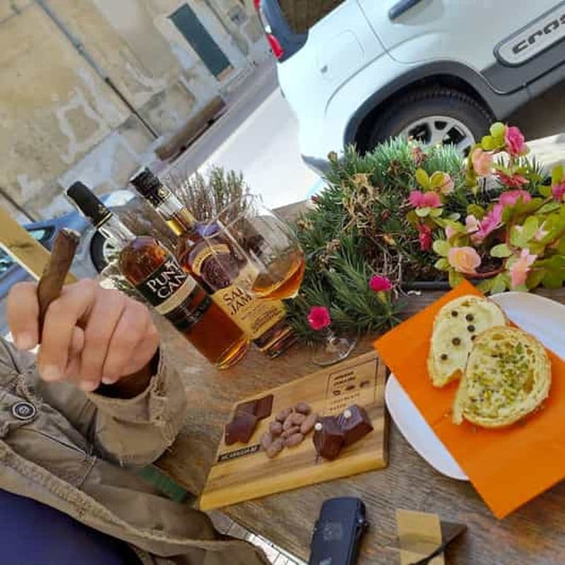 Alcamo : Expérience Rhum / Rhum / Ron et Cigare au chocolat
