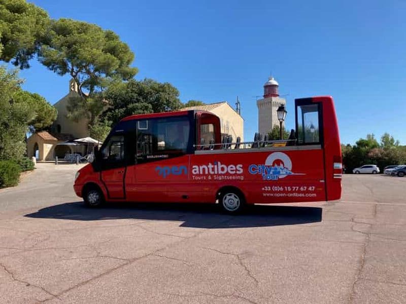 Antibes : Visite guidée en bus Hop-on Hop-off d'un ou deux jours