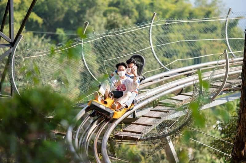 Billet Chiang Mai : Pongyang Jungle Coaster & Zipline avec transfert
