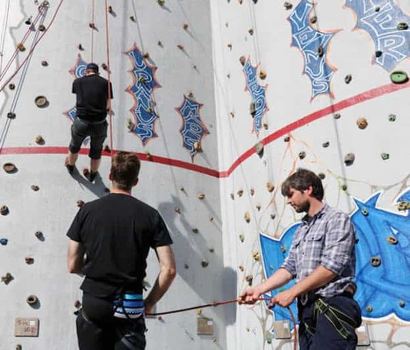 Fehmarn : Parcours d'escalade du silo