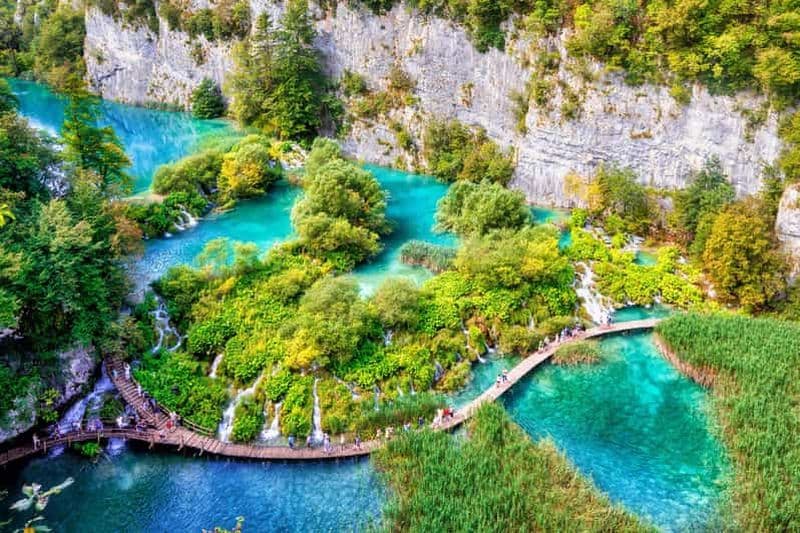Billet Depuis Split : Excursion d'une journée dans le parc national des lacs de Plitvice