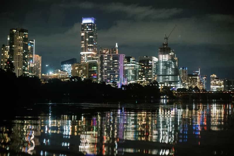 Austin : excursion nocturne en paddle board sur le lac Lady Bird