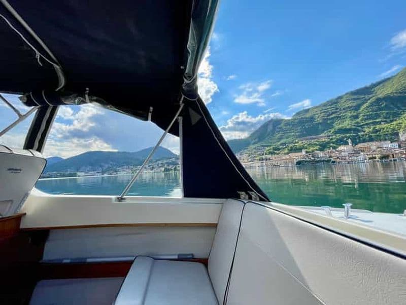 Billet Excursion privée en bateau sur le lac d'Iseo