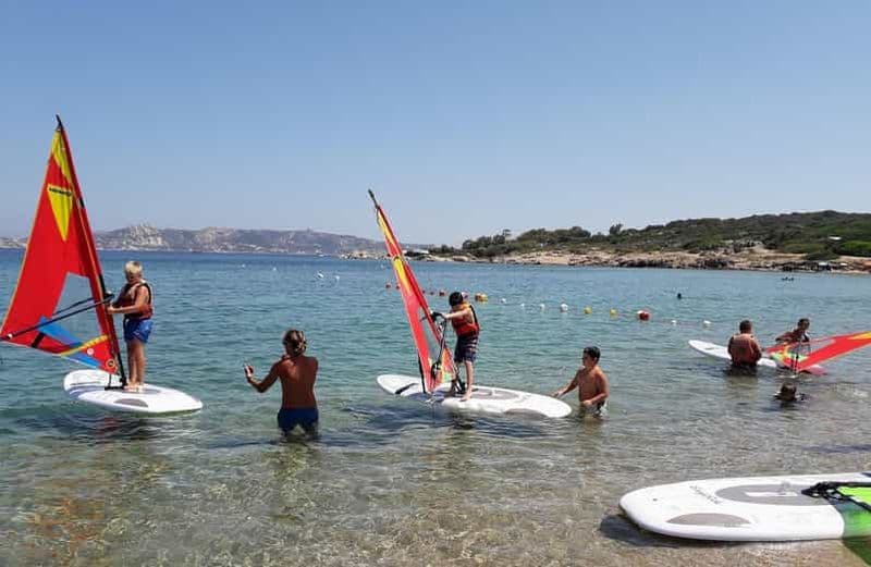 Cours de planche à voile à Palau