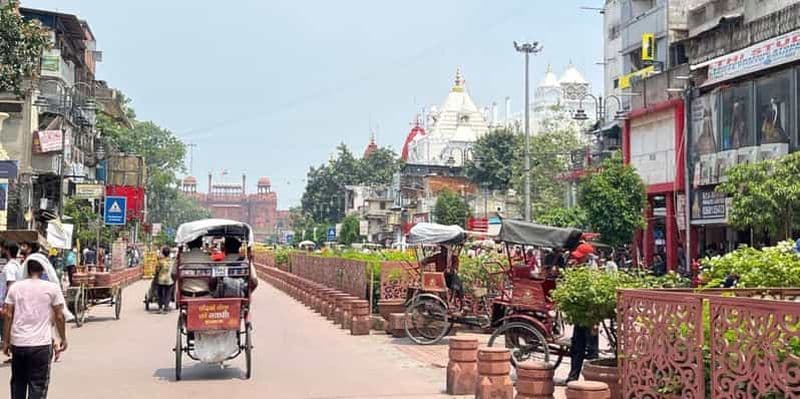 Billet Delhi : visite privée de Chandni Chowk, dégustation de nourriture et Tuk-Tuk