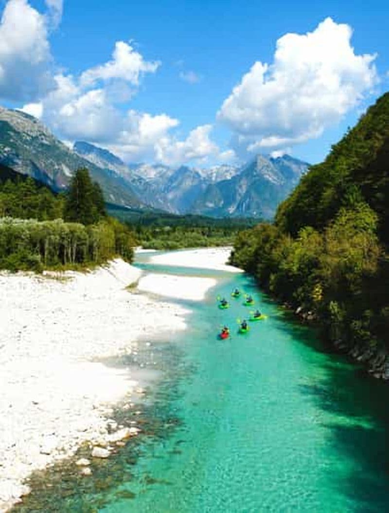 Billet Bovec : Excursion emblématique en kayak assis sur la rivière Soča +FREEphoto
