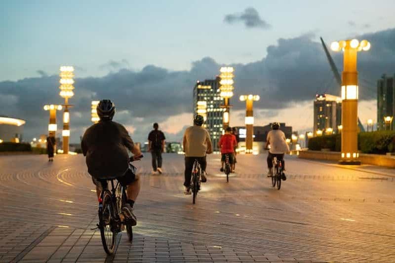 Baie de Tokyo : visite guidée de 3 heures en vélo électrique