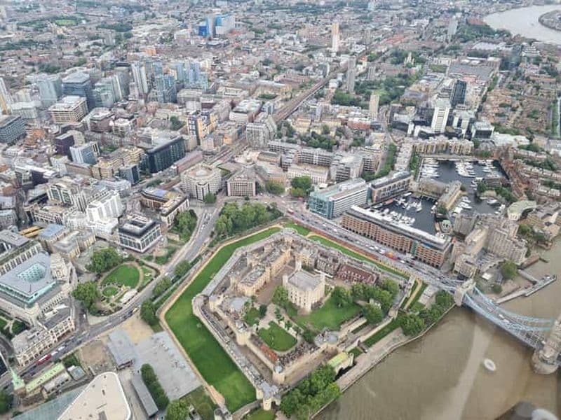 Visite en hélicoptère des sites olympiques de Londres 45 minutes