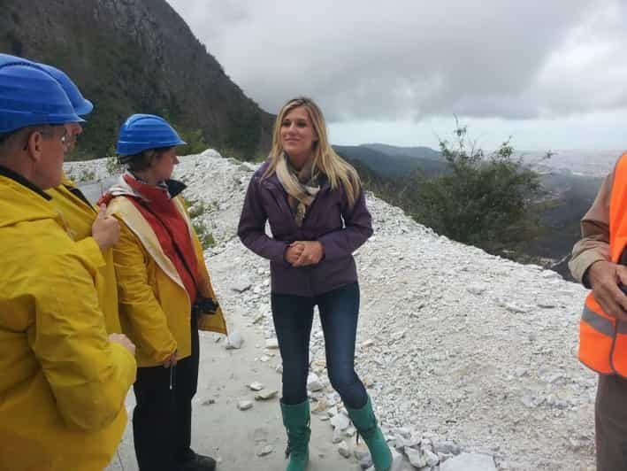 Carrières de marbre de Michel-Ange à Carrare : circuit en 4x4