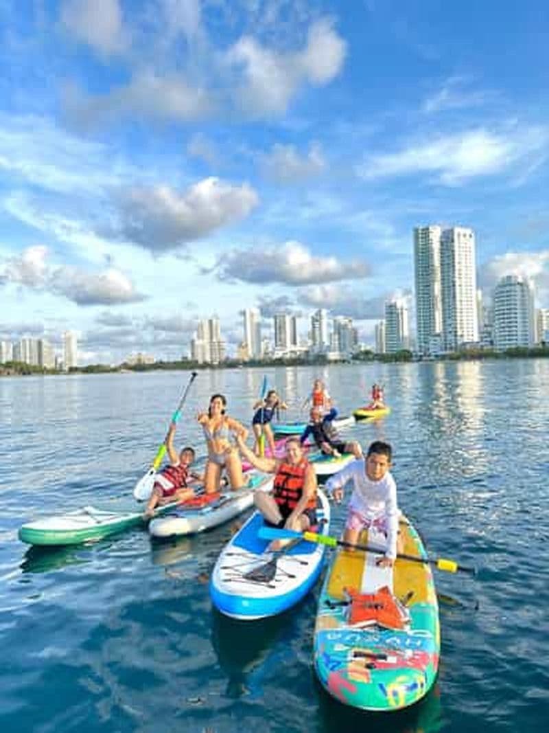 Carthagène : Cours de paddle sur les plages de Castillogrande