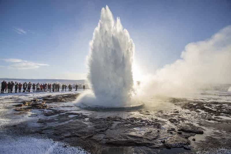 Billet Reykjavík : Cercle d'or, Bruarfoss et cratère de Kerid