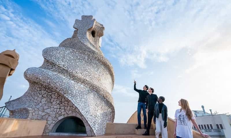 Billet Barcelone : Visite guidée de la Casa Batlló, Casa Milà et Casa Vicens