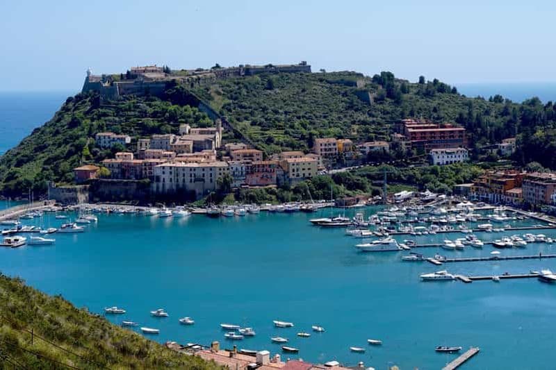 Billet Porto Ercole : journée complète dans le parc marin de l'île de Giannutri avec plongée