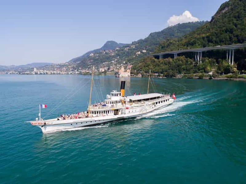 Billet Au départ de Vevey : Croisière de 2 heures sur la Riviera