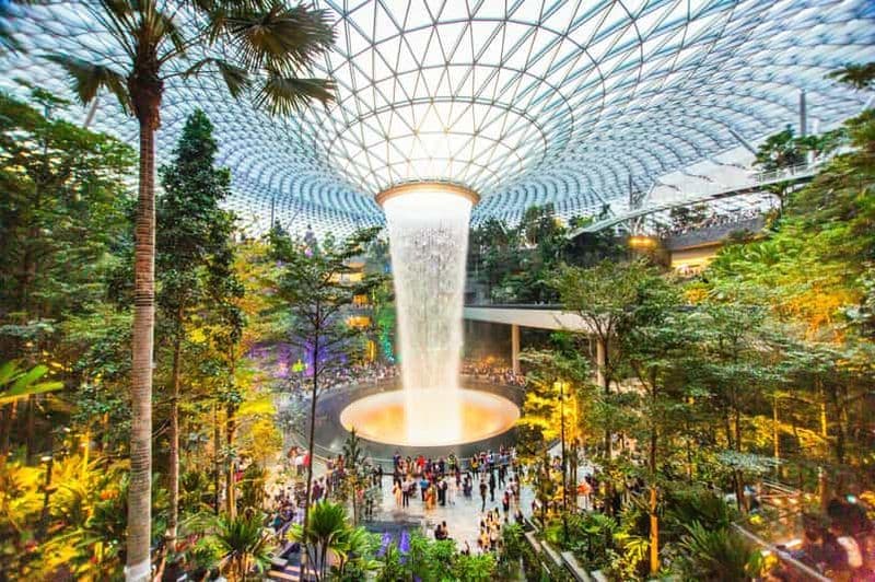 Billet Singapour : billet d'entrée au parc Canopy de l'aéroport Jewel Changi