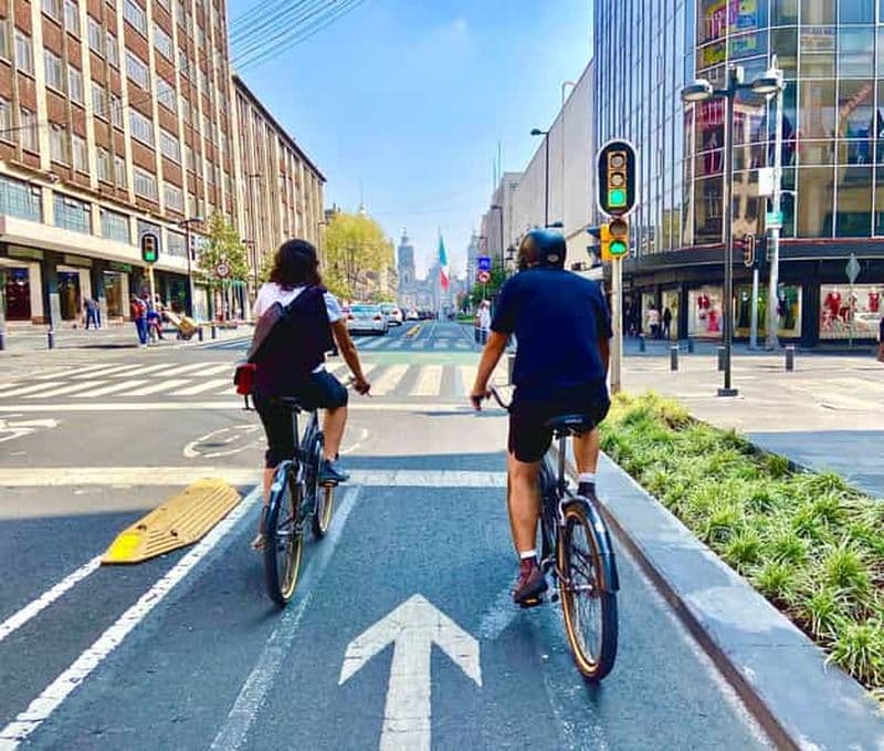 Billet Mexico : visite à vélo et street food dans les quartiers de Roma et Condesa