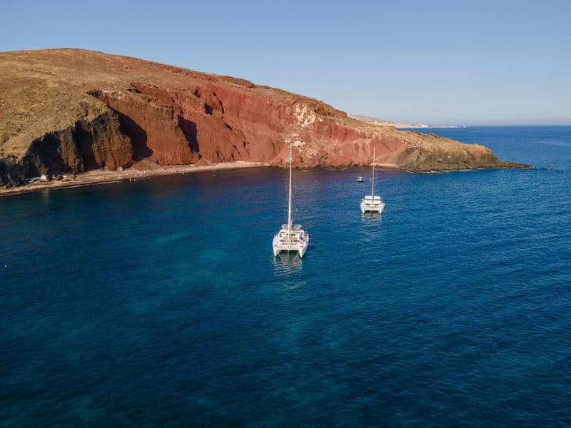 Croisière en bateau à Santorin