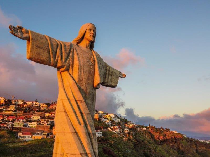 Statue du Christ Roi de Garajau