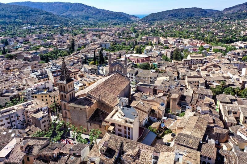 Vol en hélicoptère à Majorque