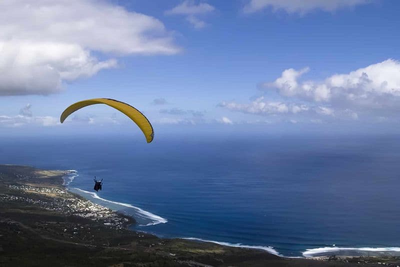 Vol en parapente à La Réunion