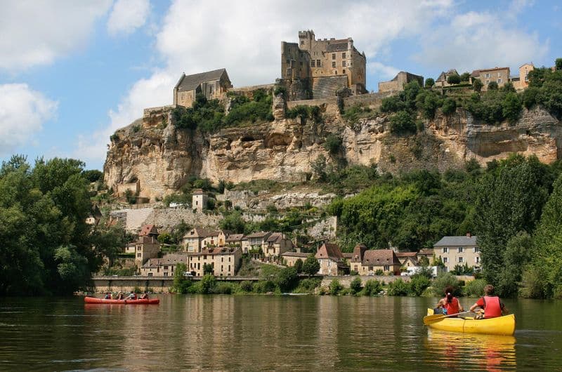 Canoë-kayak sur la Dordogne