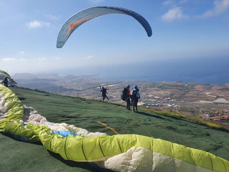 Vol en parapente à Tenerife