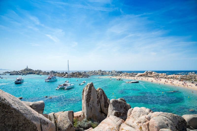 Croisière en bateau dans les Îles Lavezzi à Bonifacio