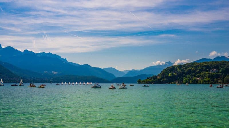 Croisière en bateau sur le Lac d’Annecy
