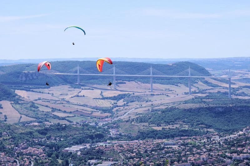 Vol en parapente à Millau