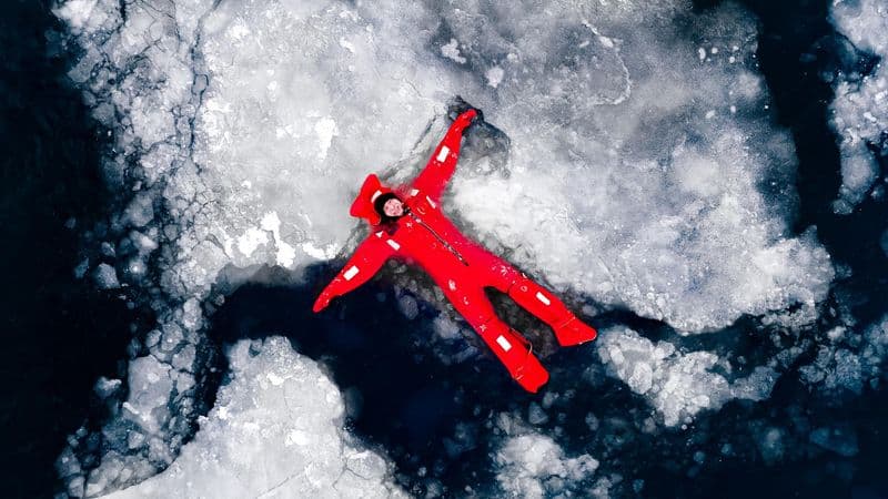 Ice Floating à Rovaniemi