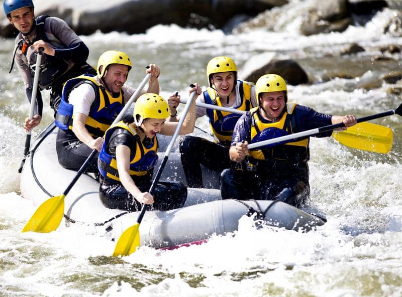 Rafting sur la Durance