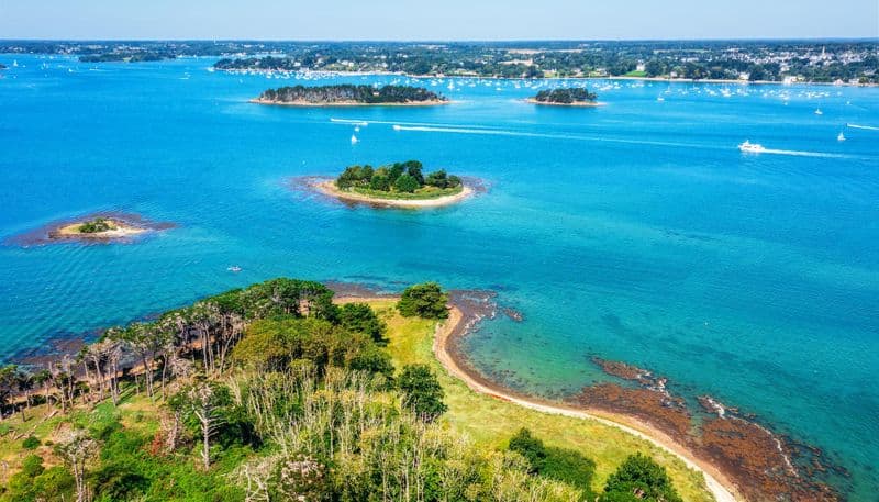 Croisière en bateau sur le golfe du Morbihan